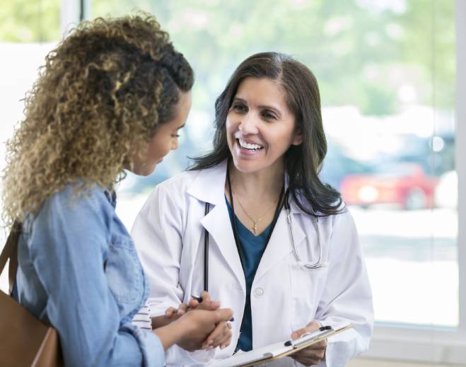 Patient Talking to Physician (1)